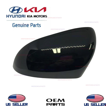 GENUINE OEM RIGHT Passenger Side Mirror Cover Cap BLACK 2017-2022 Kia Niro