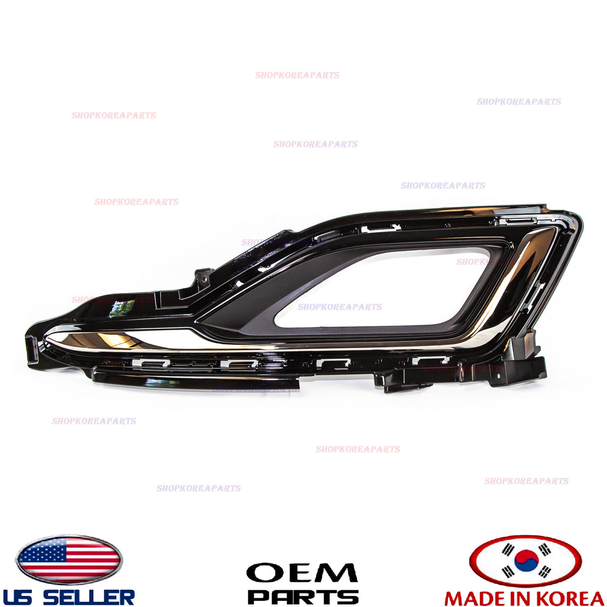 FRONT FOG LIGHT COVER RIGHT BEZEL TRIM FRAME GENUINE SONATA 2015-2017 86522C1110