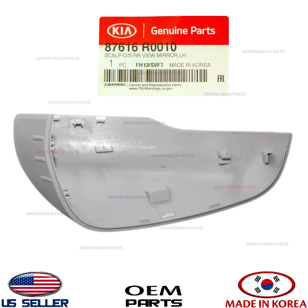GENUINE Mirror Cover Cap Unpainted LEFT Driver Side ⭐OEM⭐ Kia Carnival 2022-2026