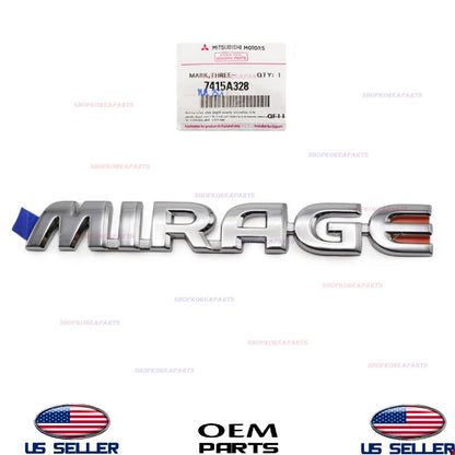 GENUINE OEM Rear Emblem Nameplate 2014-2024 Mitsubishi Mirage 7415A328