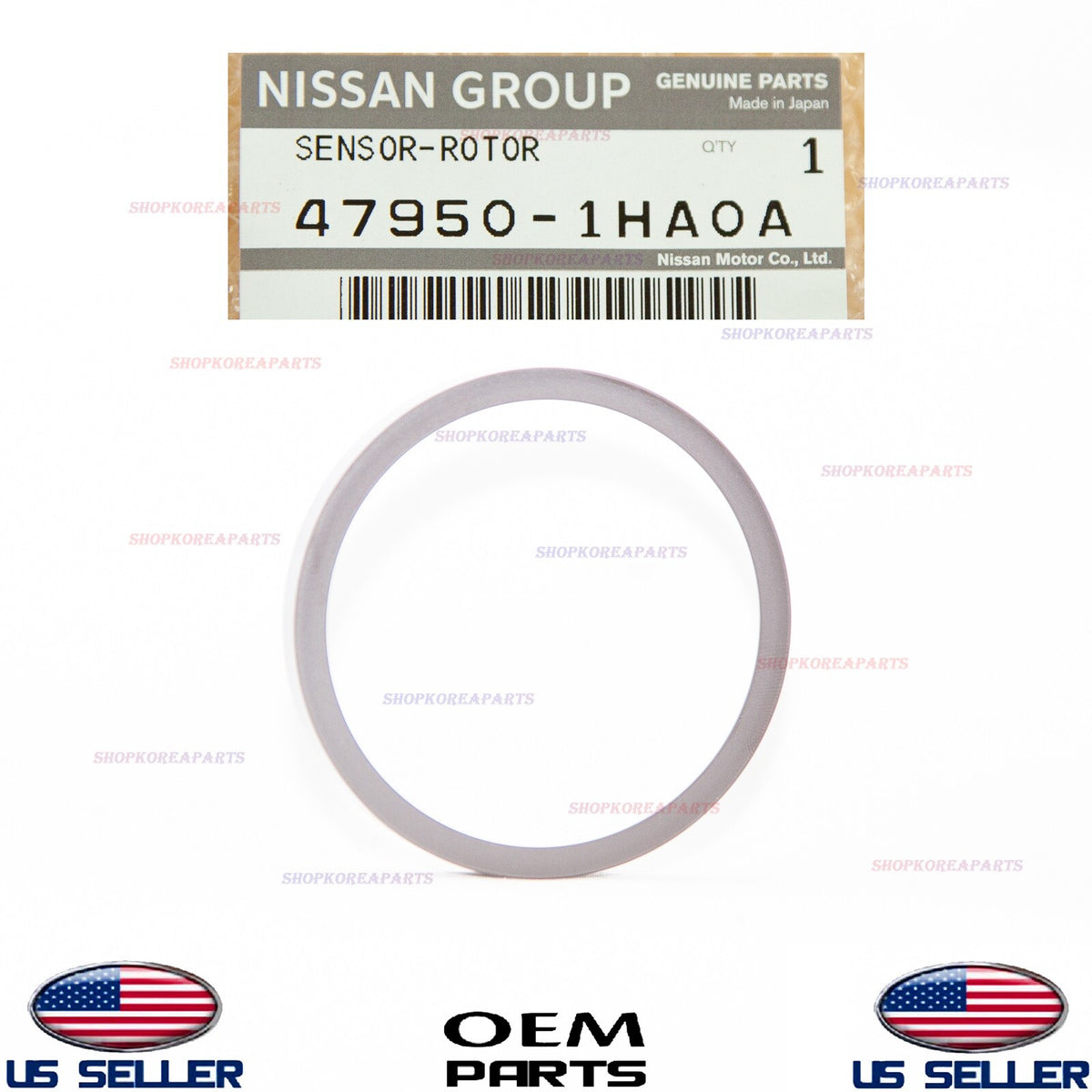 GENUINE Rear Wheel ABS Speed Sensor Ring ⭐OEM⭐ Nissan Versa 2012-2019 479501HA0A