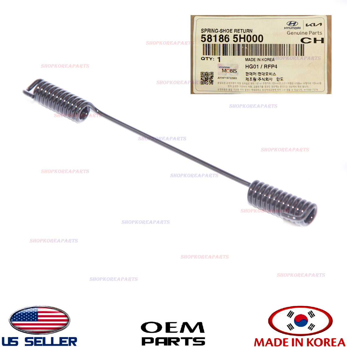 GENUINE Rear Drum Brake Return Spring ⭐OEM⭐ Hyundai HD 58186-5H000