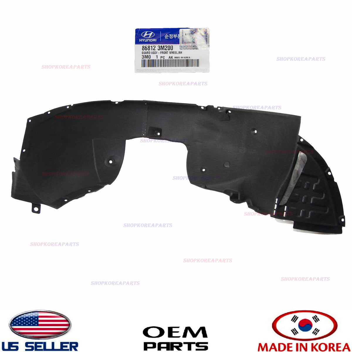 GENUINE Fender Liner Front RIGHT Passenger Side ⭐OEM⭐ Genesis SEDAN 2012-2014