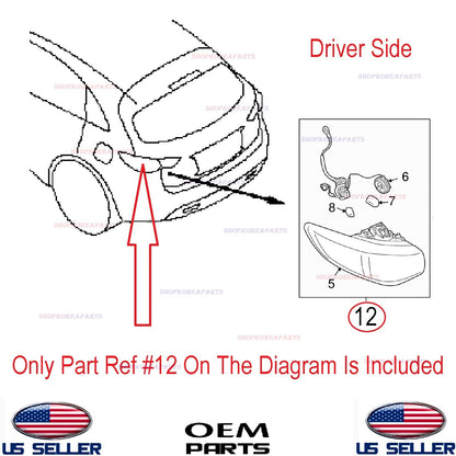 GENUINE Outer Tail Lamp Left Driver Side OEM INFINITI FX35 FX37 FX50 QX70 09-17