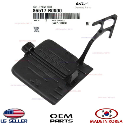GENUINE OEM Front Bumper Tow Hook Cap Cover 2022–2024 Kia Carnival 86517-R0000