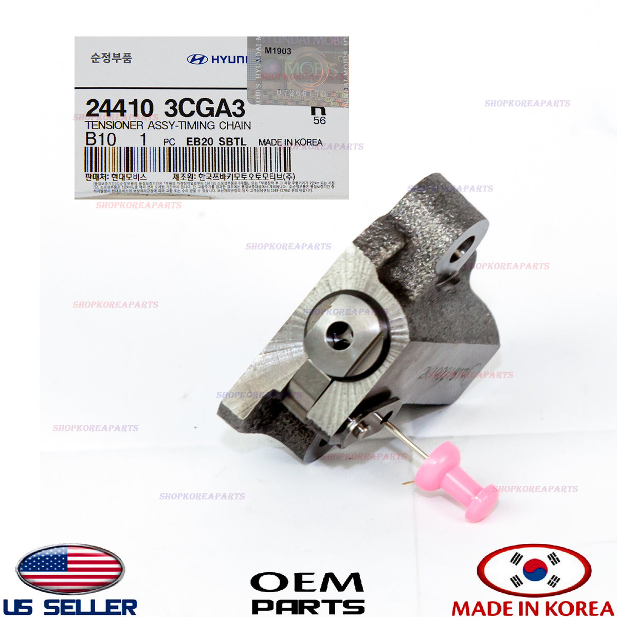 GENUINE OEM Engine Timing Chain Tensioner 1pcs Hyundai Kia Genesis 3.3L-3.8L