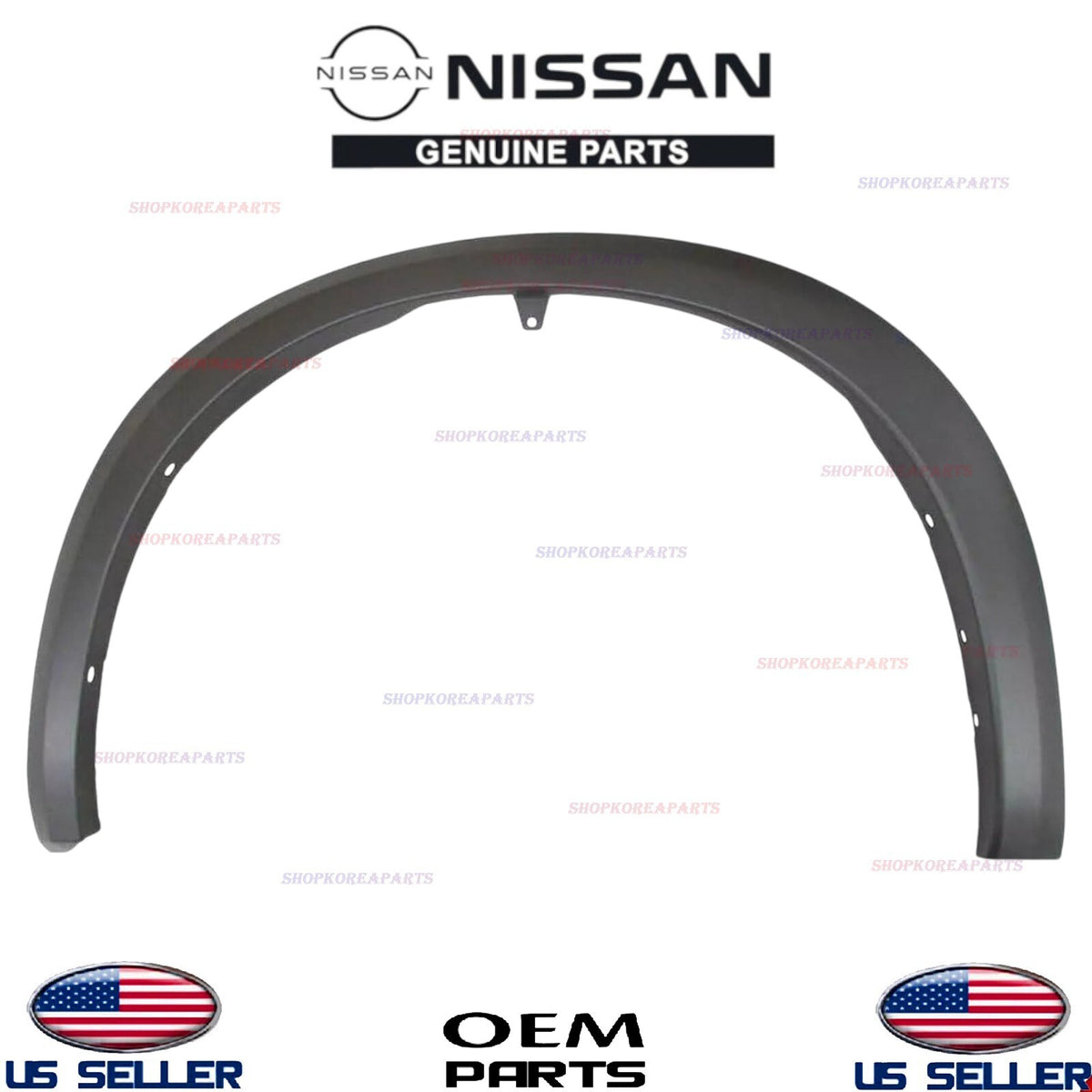 GENUINE OEM Front LEFT Driver Side Wheel Arch Molding 2022-25 Nissan Pathfinder