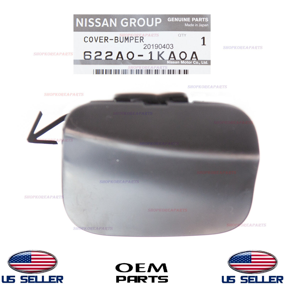 GENUINE Front Bumper Tow Eye Hook Cap Cover ⭐OEM⭐ NISSAN JUKE 2011-2014