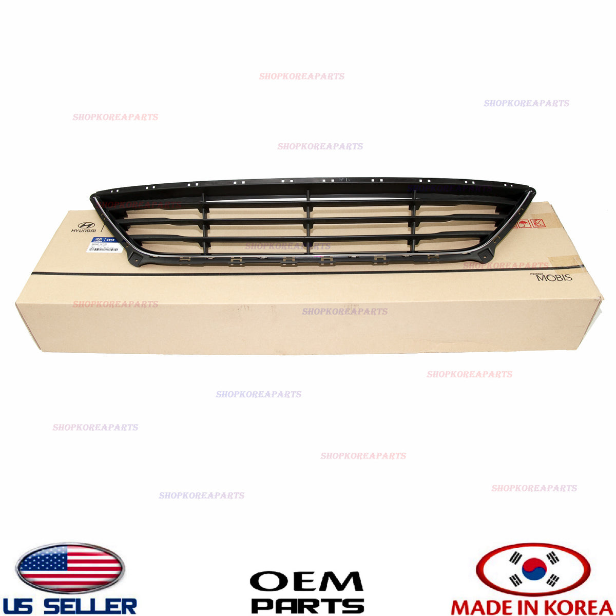 GENUINE Grille Front Bumper Lower Center ⭐OEM⭐ Hyundai Elantra Sedan 2014-2016