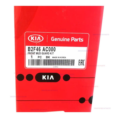 FITS: 14 - 16 KIA SOUL FRONT SPLASH GUARD MUD FLAP SET OEM NEW