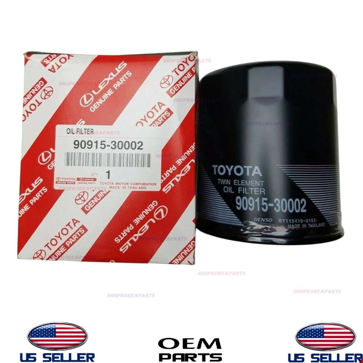 GENUINE OEM Engine Oil Filter 1984-1986 Toyota DIESEL 90915-30002