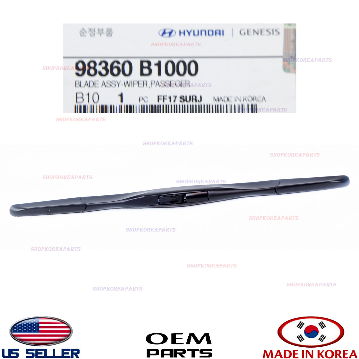 ✅GENUINE✅ Windshield Wiper Blade RIGHT Passenger Side OEM Genesis G80 G90 17-24