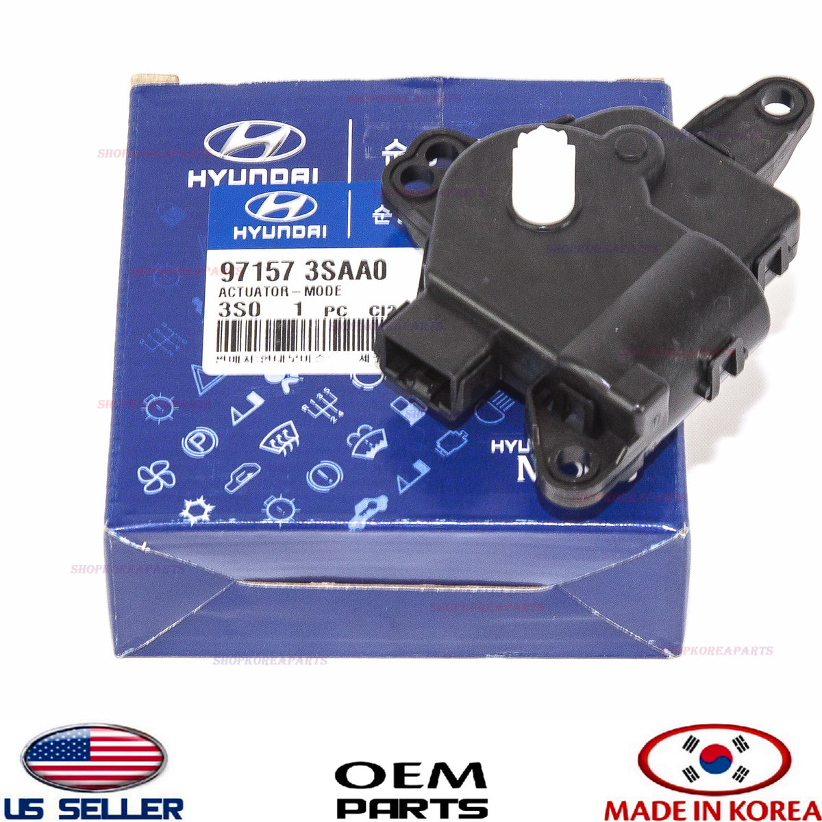 GENUINE Evaporator Heater Control Actuator Forte Optima Azera Elantra Sonata
