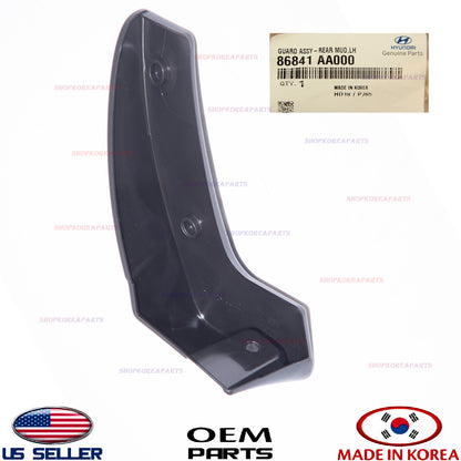 GENUINE Mud Guard Flaps Splash Shield Rear LEFT ⭐OEM⭐ Elantra Sedan 2021-2023