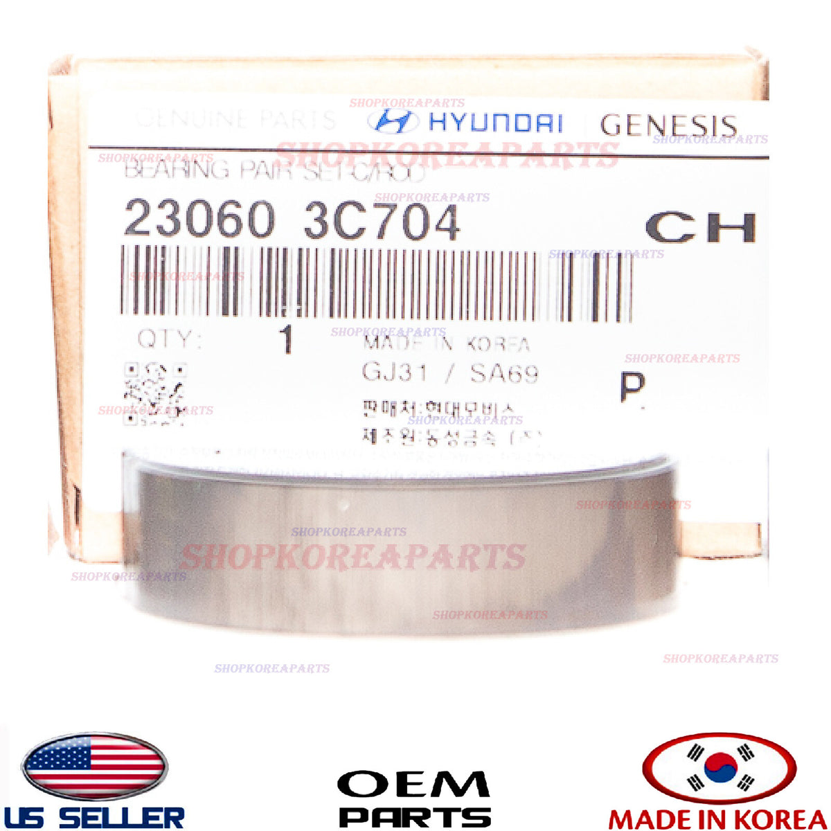 GENUINE Connecting Rod Bearings 1pair ⭐OEM⭐ HYUNDAI KIA V6 3.3 3.8 *See compatib