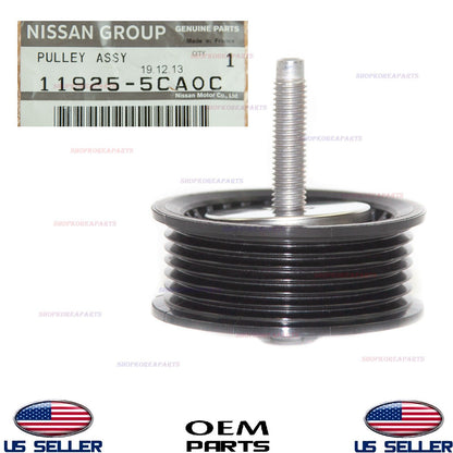 GENUINE Idler Pulley Drive Belt ⭐OEM⭐ INFINITI Q50 INFINITI Q60 3.0L 11925-5CA0C