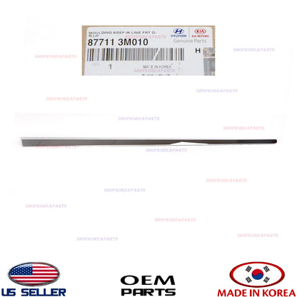 GENUINE Front Door Body Side Molding LEFT Driver Side OEM Genesis Sedan 2009-14
