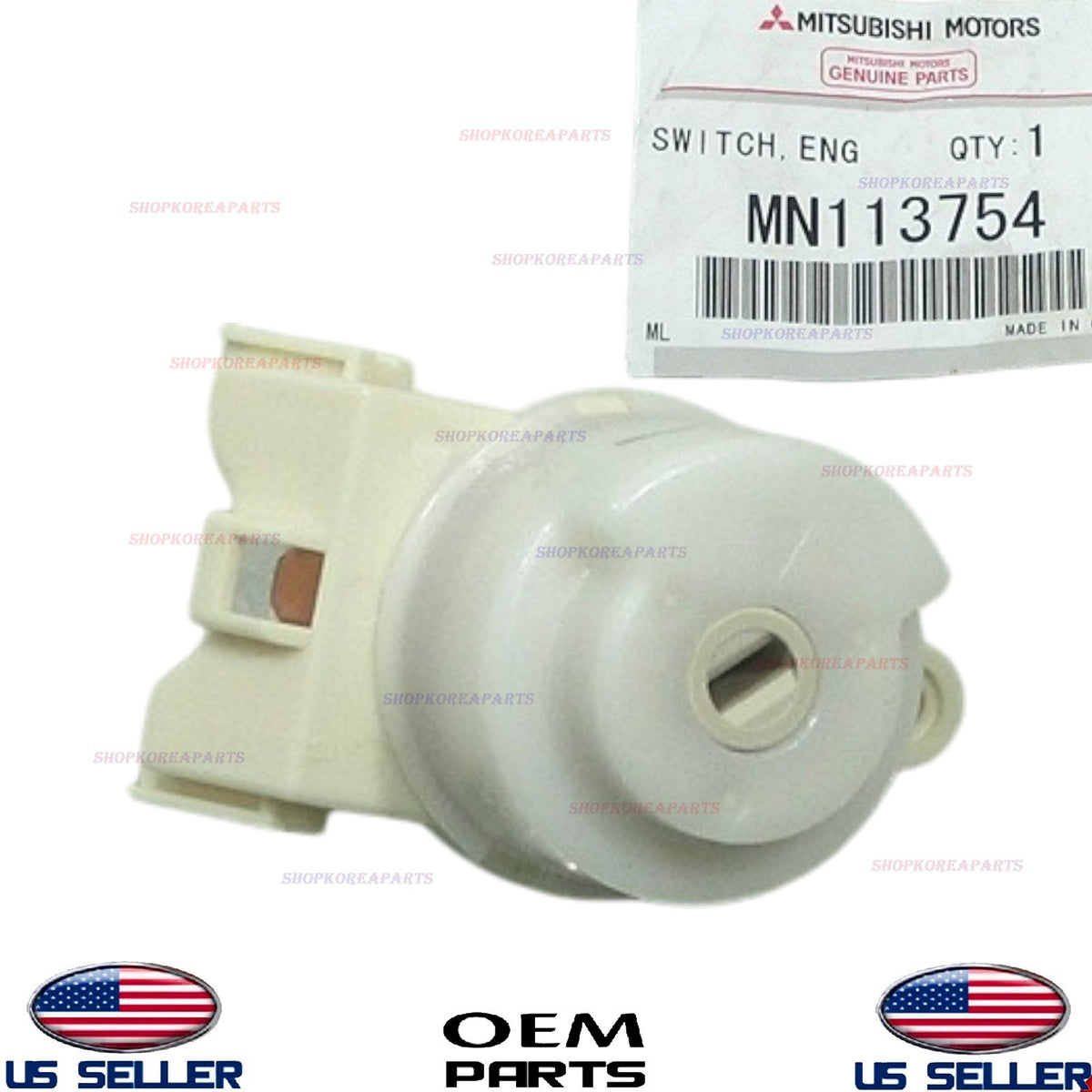 GENUINE Ignition Starter Switch ⭐OEM⭐ Mitsubishi *See Compatibility MN113754
