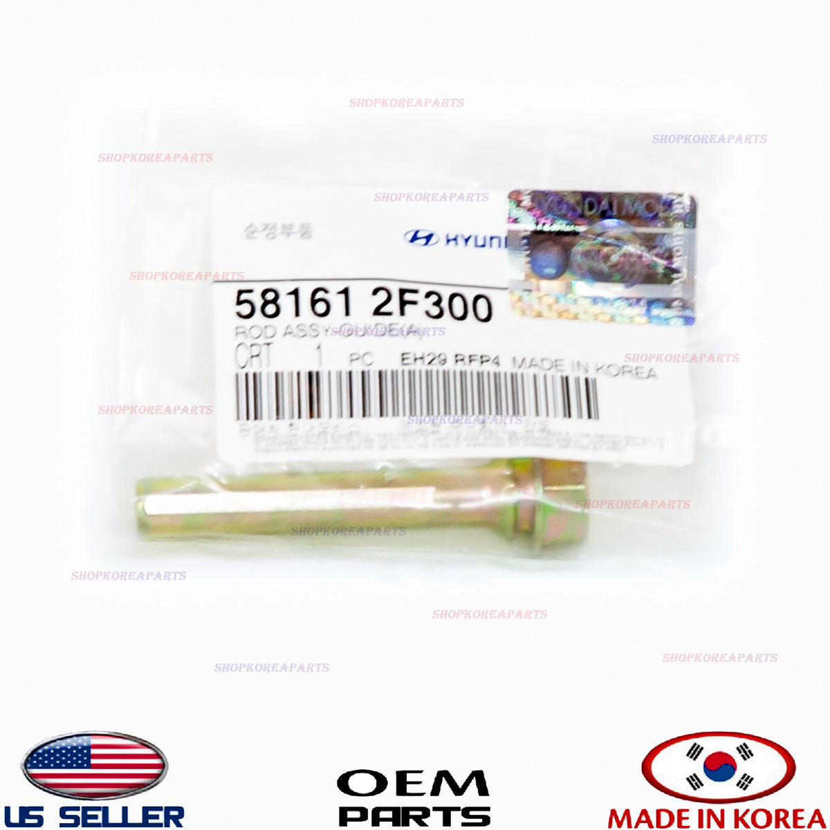 ROD ASSY GUIDE (A) GENUINE!!! FOR VARIOUS HYUNDAI KIA 2001-2020 581612F300