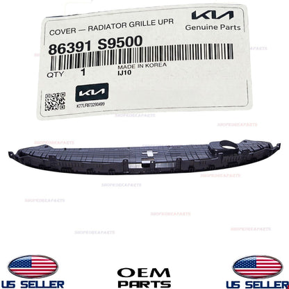 GENUINE OEM Upper Radiator Grille Cover Sight Shield 2023–2025 Kia Telluride