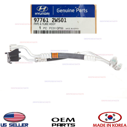 ✅GENUINE✅ AC Condenser Line-Front A/C Tube OEM Hyundai Santa Fe 2.4L 2013-2018