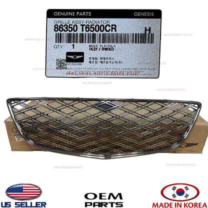 GENUINE OEM Radiator Grille 2025-2026 Genesis GV80 86350-T6500CR