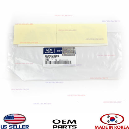 GENUINE OEM Rear Liftgate Nameplate Emblem 2007–2012 Hyundai Santa Fe 863102B000