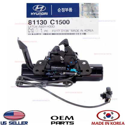 GENUINE OEM Hood Lock Latch Release 2018–2019 Hyundai Sonata 81130-C1500