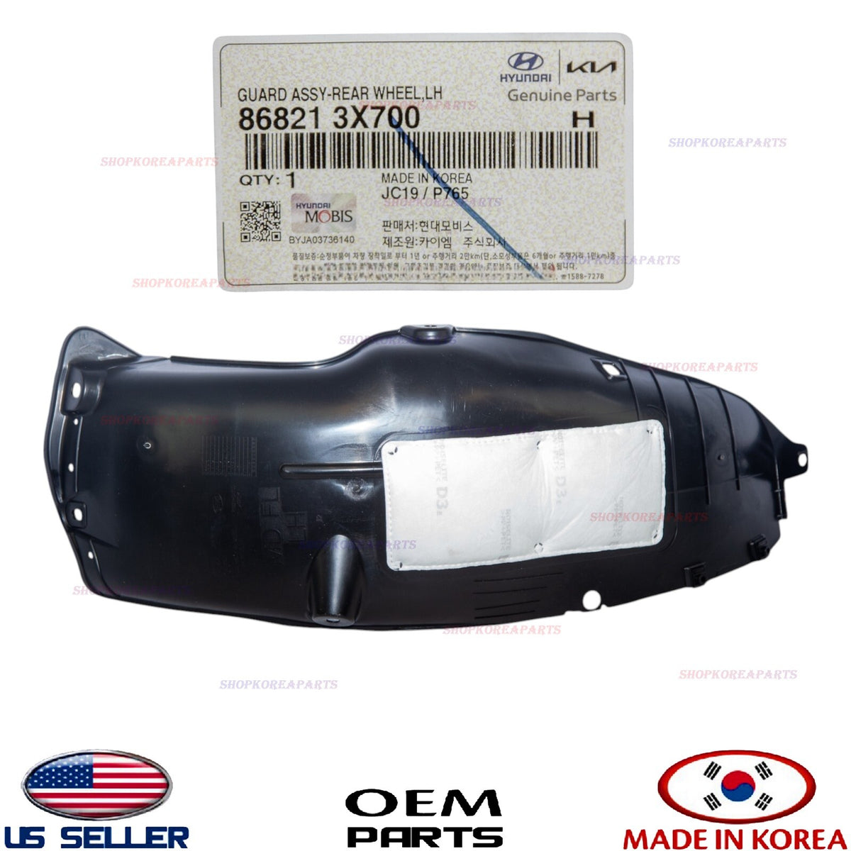 GENUINE Fender Liner Rear LEFT Driver Side ⭐OEM⭐ Hyundai Elantra Sedan 2014-2016