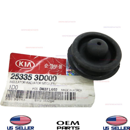 GENUINE Radiator Insulator Mounting Upper 2002-2015 Hyundai Kia 25335-3D000