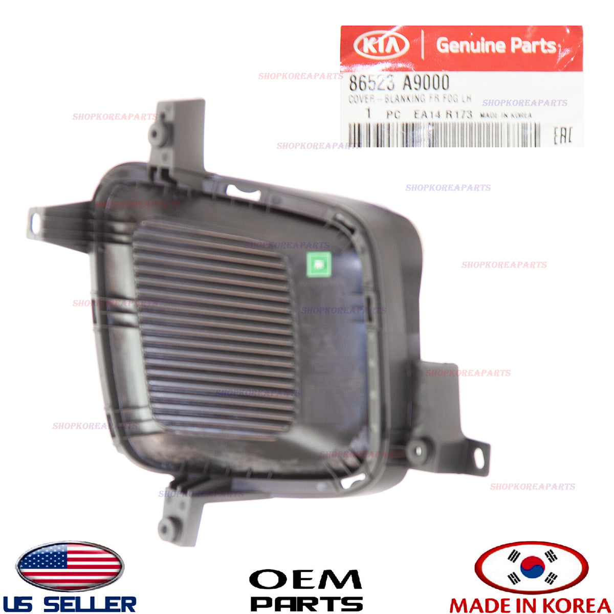 GENUINE Front Bumper Fog Lamp Hole Cover LEFT Driver Side OEM KIA SEDONA 2015-18