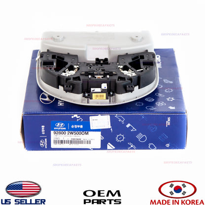 Overhead Console assy Dome Light Lamp Gray ⭐ GENUINE OEM ⭐ Santa Fe 2017-2018
