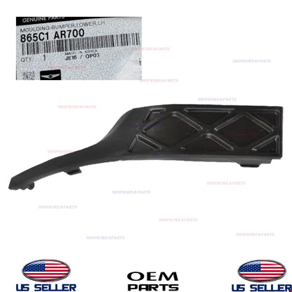 OEM Front Bumper Corner Molding LEFT Driver Side 2022-25 Genesis GV70 Sport 3.5L
