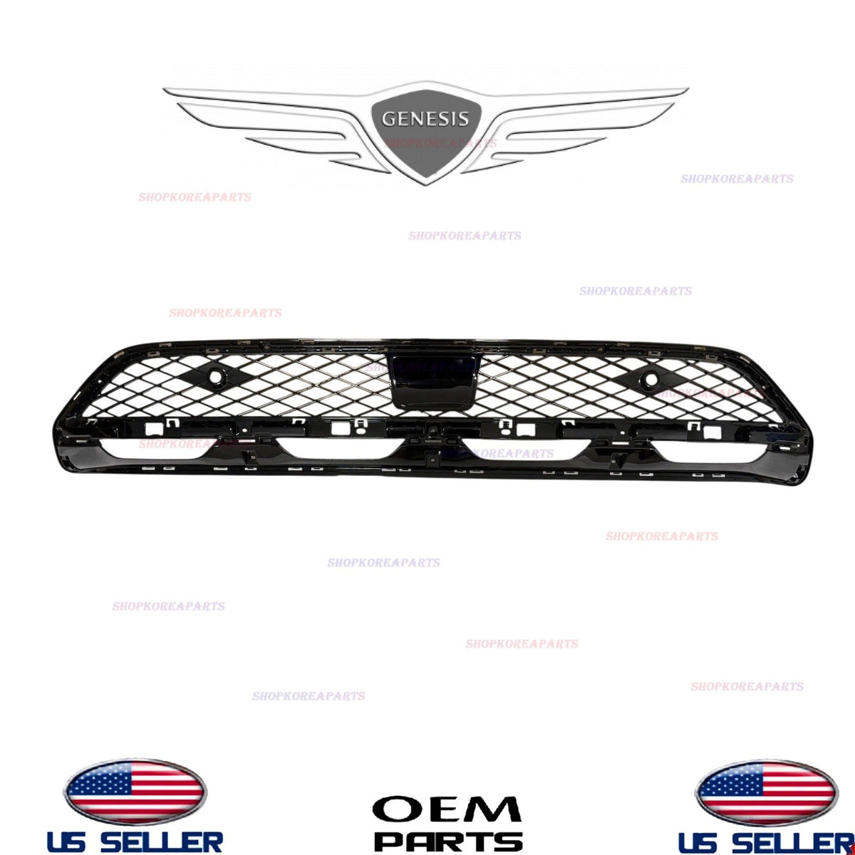 GENUINE OEM Front Bumper Lower Grille 2025-2026 Genesis GV80 86531-T6510EB