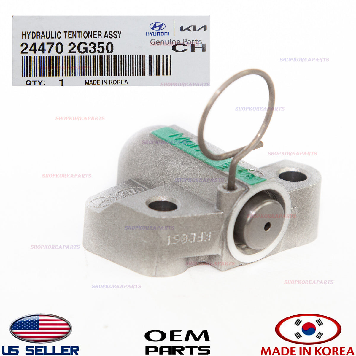 Engine Oil Pump Chain Hydraulic Tensioner ⭐OEM⭐ HYUNDAI KIA *See compatibility