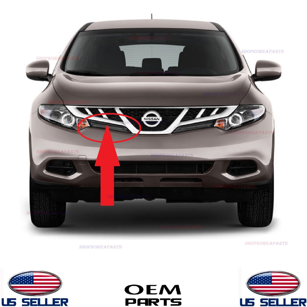 GENUINE Headlight Reflector Panel Front Right Passenger Side ⭐OEM⭐ MURANO 11-14