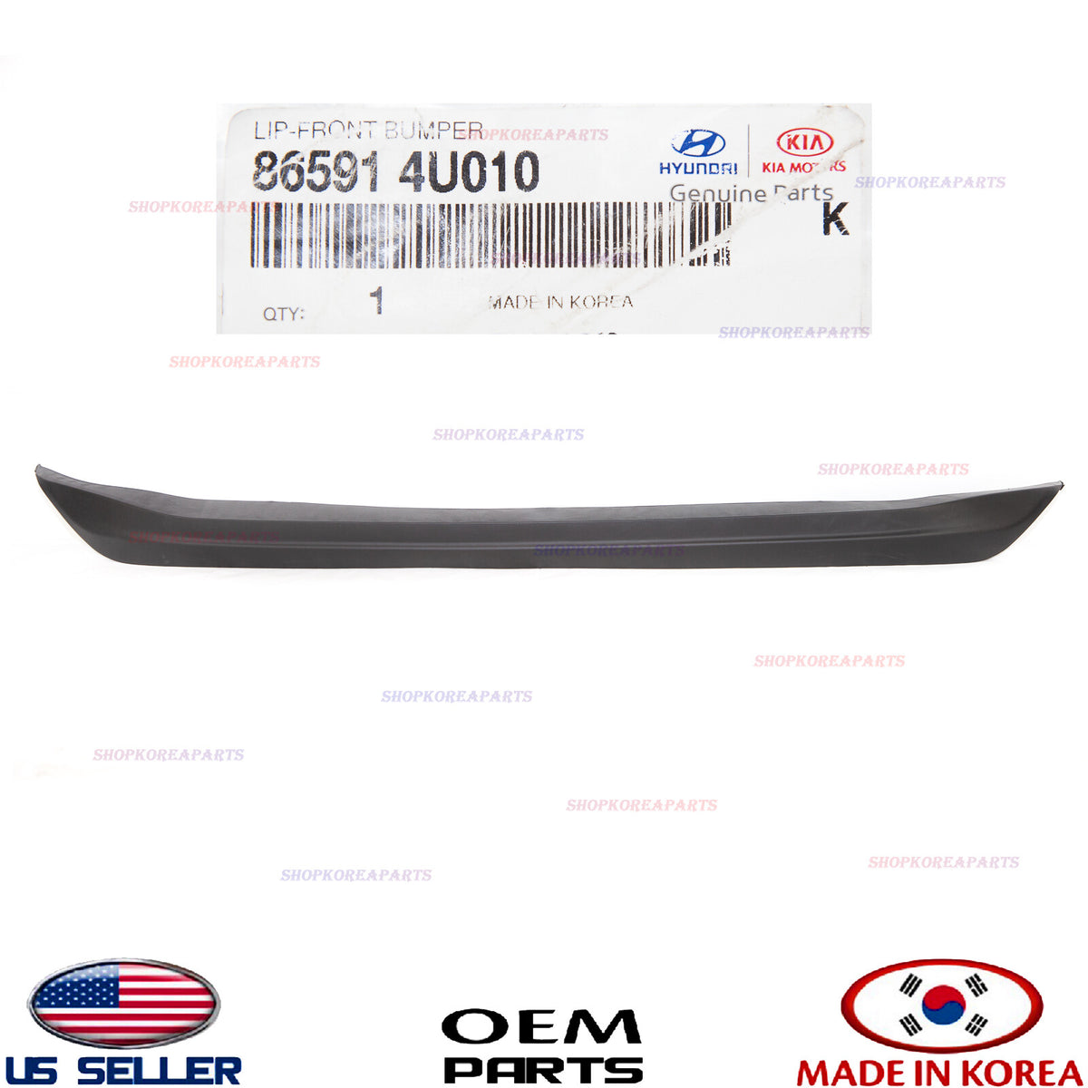 GENUINE Front Bumper Lower Deflector Chin Lip ⭐OEM⭐ KIA OPTIMA HYBRID 2013