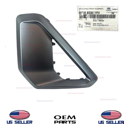 GENUINE OEM Front Bumper Molding LEFT Driver Side 2024-2026 Kona Se Sel Limited