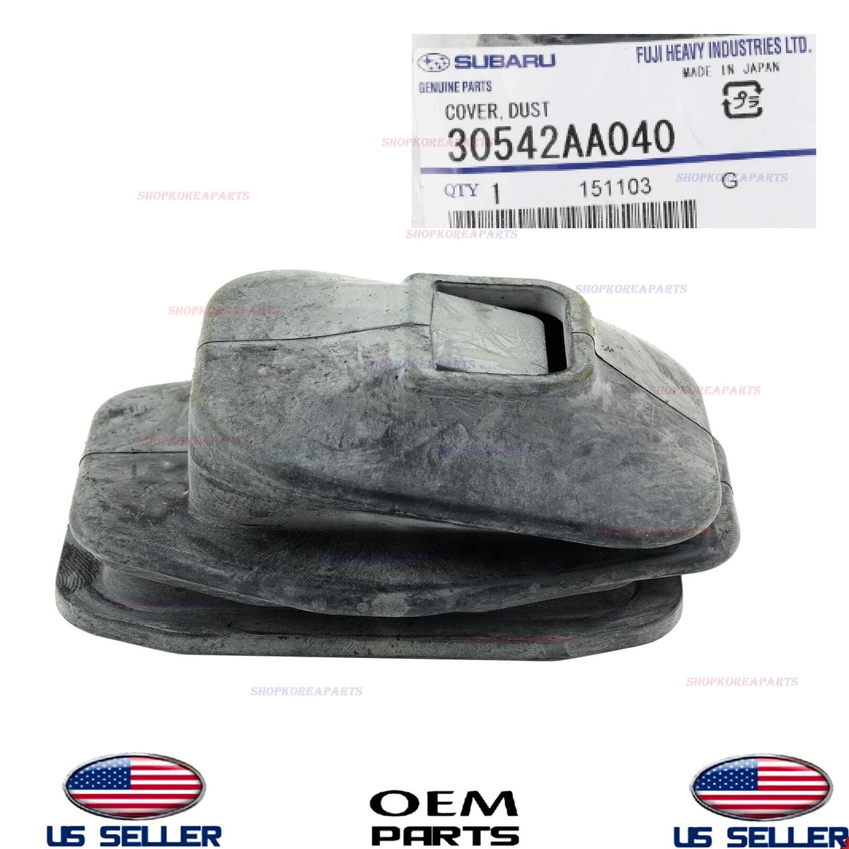 GENUINE OEM Clutch Fork Dust Cover 1998-2023 Subaru *See List 30542AA040