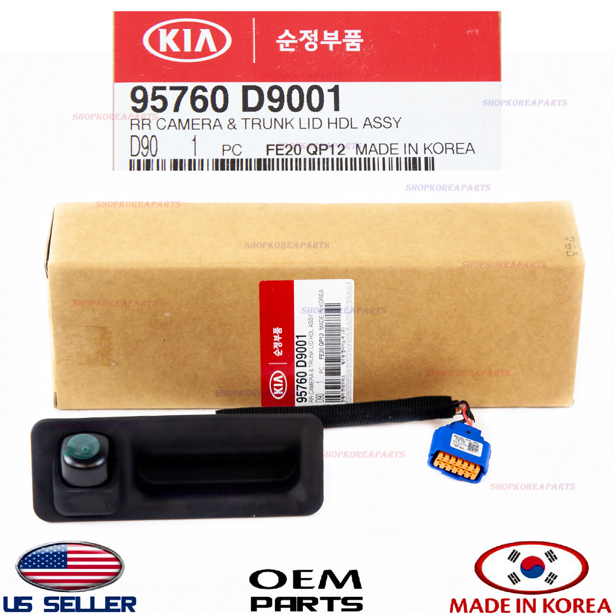 GENUINE Rear Camera & Trunk Lid Switch Handle ⭐OEM⭐ KIA SPORTAGE 2017-2019