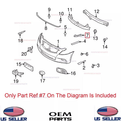 GENUINE Front Bumper Bracket RIGHT Passenger OEM Infiniti Sedan G35 G37 G25 Q40