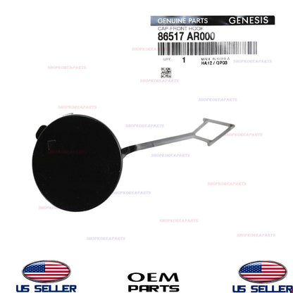 GENUINE OEM Front Tow Hook Cover Cap 2022-2025 Genesis GV70 2.5L Non Sport