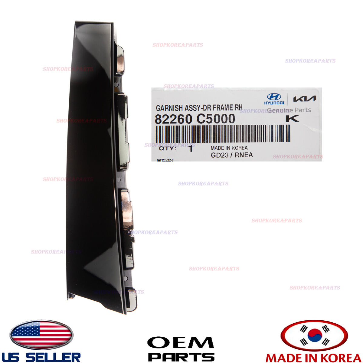GENUINE Moulding Front Door Outside Vertical RIGHT Passenger Side SORENTO 16-20