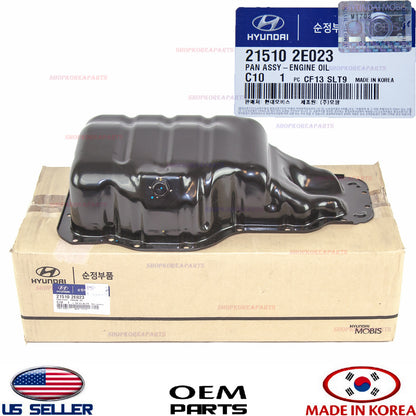 GENUINE OEM Engine Oil Pan 2016-2025 Kia Soul Seltos Optima Forte 2.0L