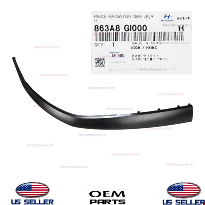 GENUINE Front Bumper Cover Spacer Molding RIGHT Passeng 2022-24 Hyundai Ioniq 5