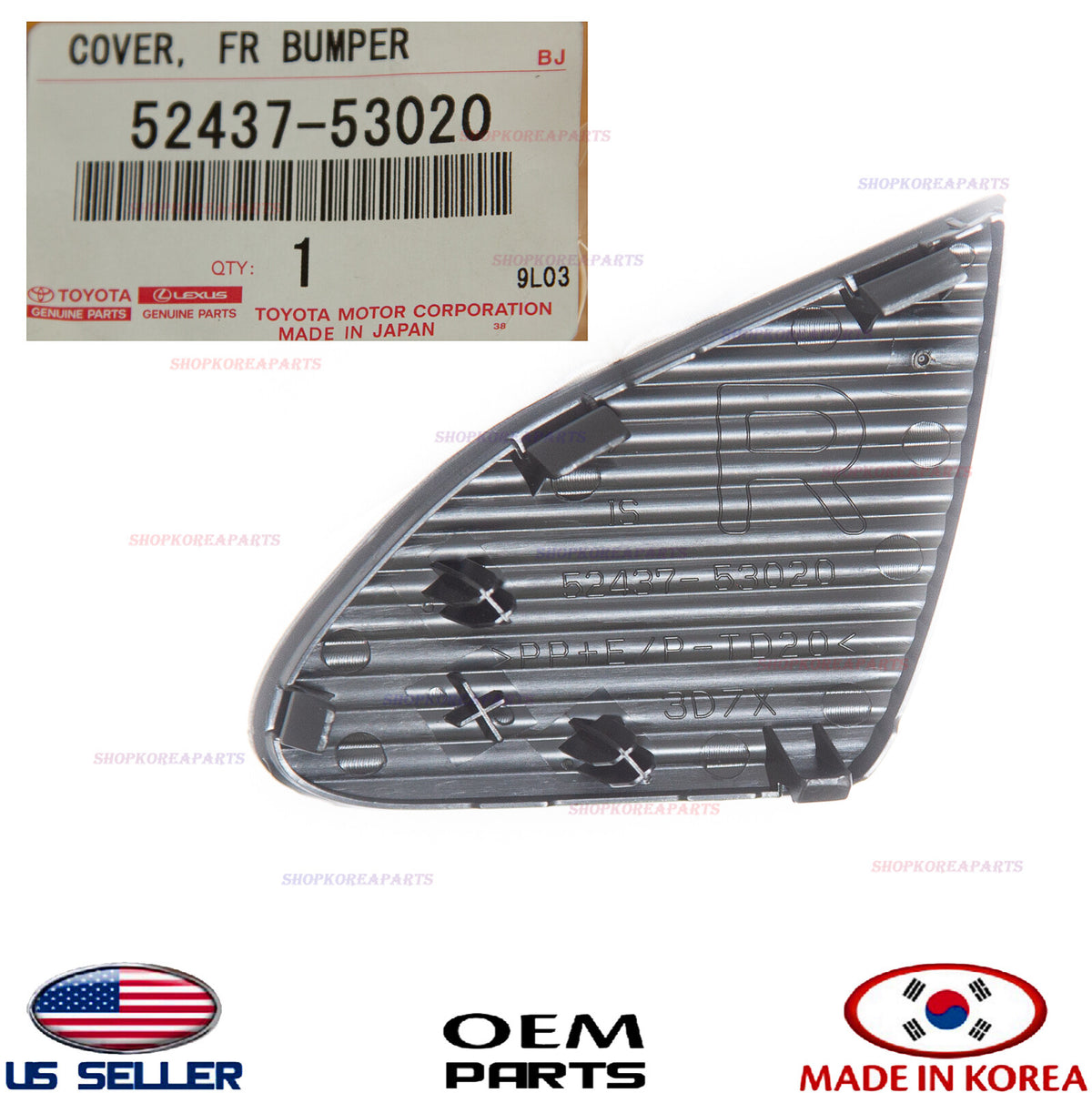 GENUINE Front Bumper Fog Lamp Cap Cover Passenger Side LEXUS IS250 IS350 2009-10