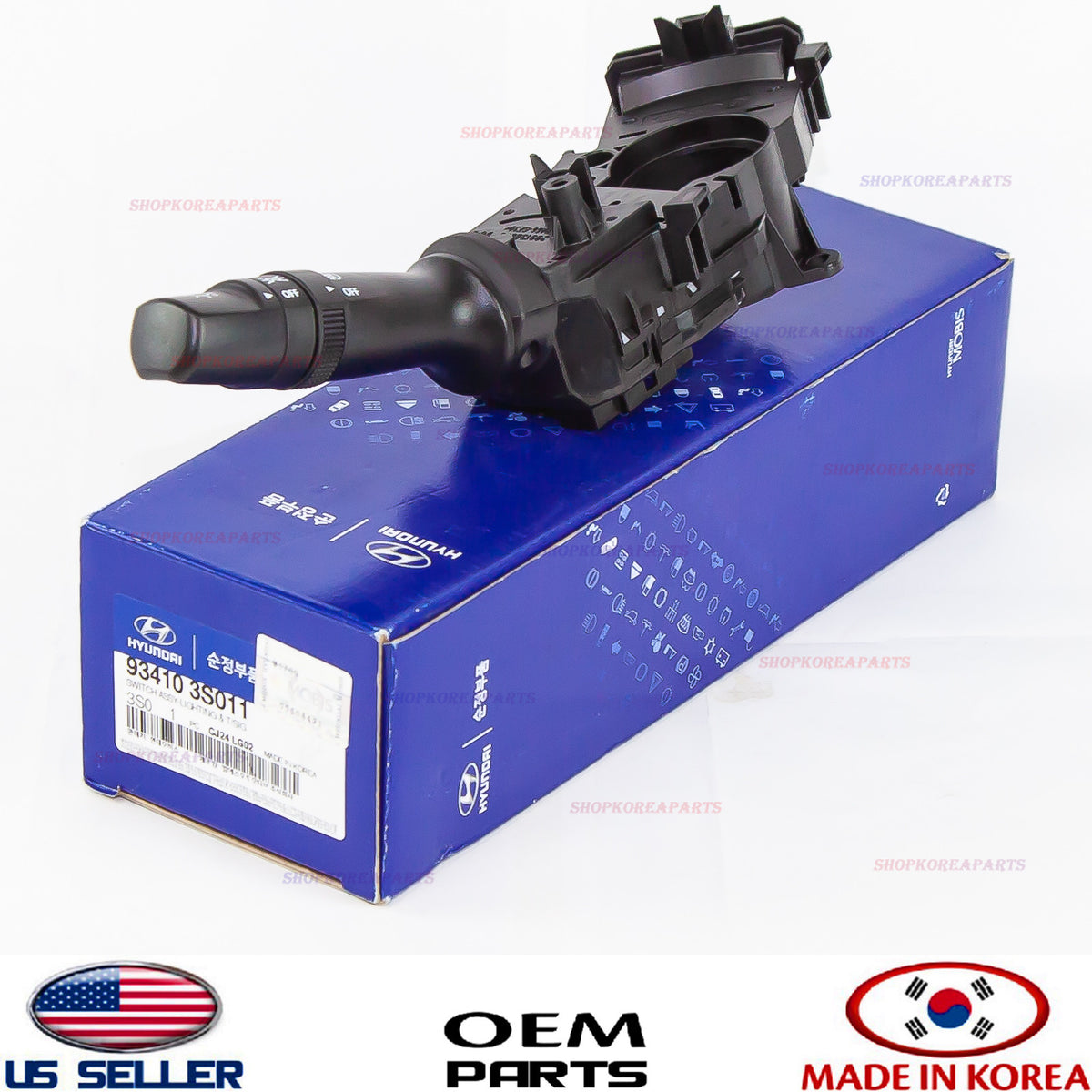 GENUINE Turn Signal Switch Headlight Switch OEM HYUNDAI KIA *See compatibility