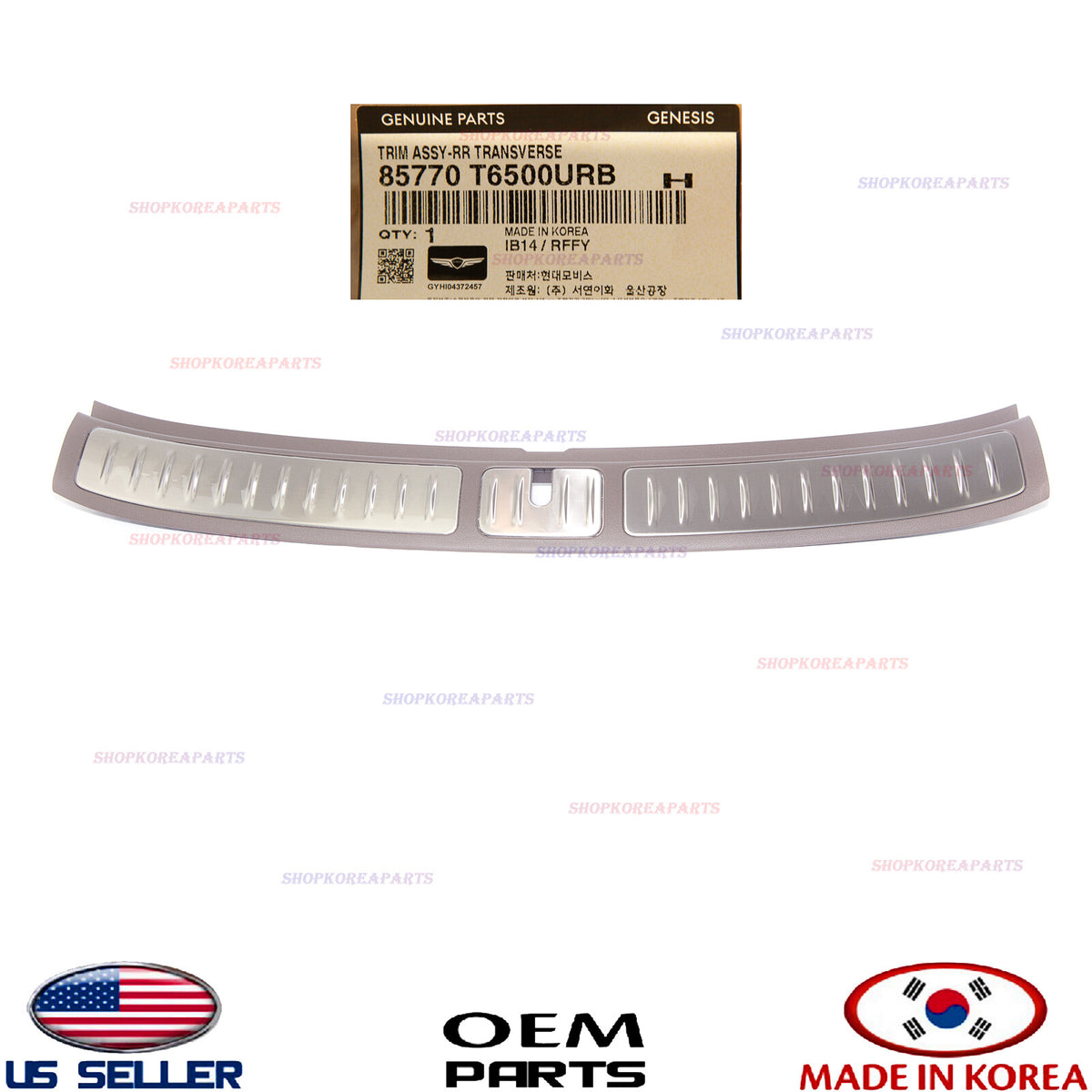 ✅GENUINE✅ Rear Liftgate Trim Scuff Plate ⭐OEM⭐ Genesis GV80 2021-2025