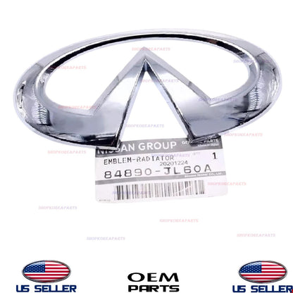 GENUINE OEM Rear Emblem Logo 2008-2020 Infiniti G37 Q60 QX60 84890-JL60A