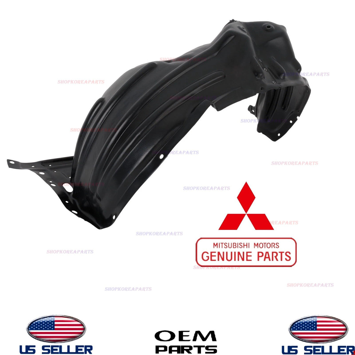 GENUINE Fender Liner Front LEFT Driver Side 2021-2024 Mitsubishi Mirage 5370C253